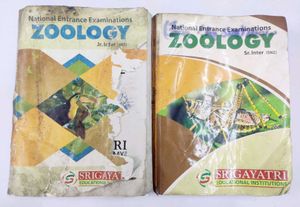 Zoology Jr. & Sr. Inter Books front cover little b