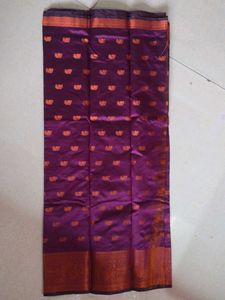 Elegant Purple Saree