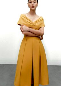 Vintage Mustard Dress