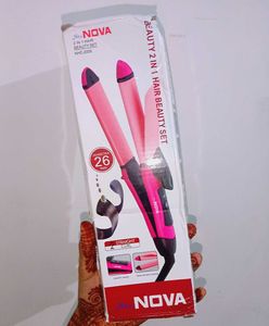 nova hair curler woman