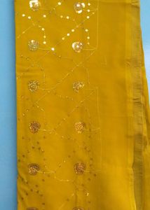 Yellow Saree