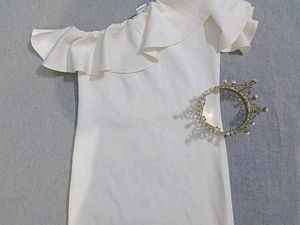 SSS White Bodycon Dress 🪽🤍