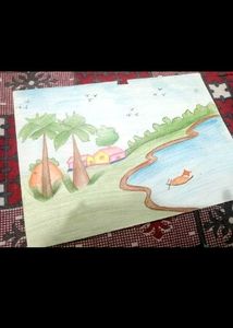 Hand-Drawn Landscape Art