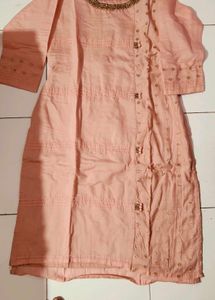 Price Drop💥Party Wear Kurta Plazzo And Dupatta Se