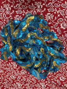Blue And Gold Lace