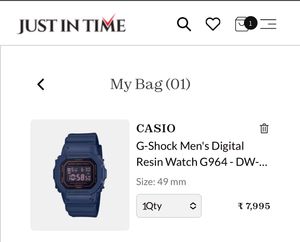 G-Shock DW5600 Navy Blue Digital Watch