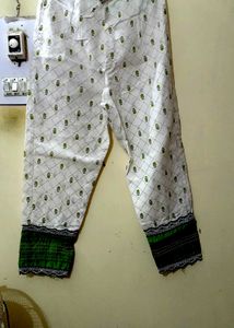 Green Embroidered Kurta set