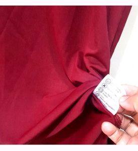 Maroon Bodycon Dress