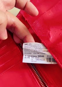 Authentic Mango Red Passport Holder/ Card Holder