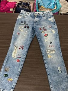Ripped &amp; Patched Denim By Zara | Attidue You