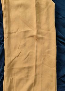 Tan Wide Leg Trousers