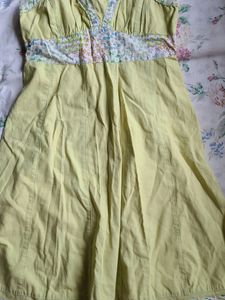 Cottagecore Green Dress