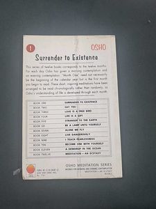 Osho Meditation - set of 5 books