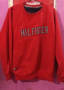 Size L Tommy Hilfiger Hoodie Red
