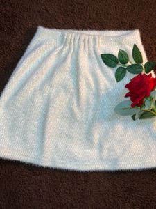 White Mini Skirt