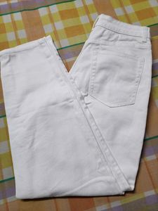 H&amp;M Mom Loose Fit Twill Trousers