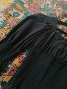 A Navy Blue Full Sleeve Top.