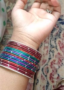 mix Metal Bangle Set