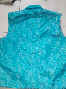 Stylish blue party clothes