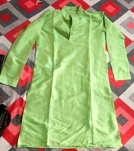 Lime Green Kurta