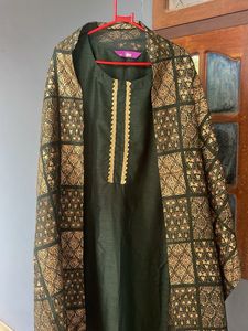 Elegant Green Kurta Set
