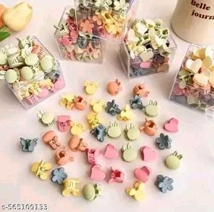 Pack of 30 Mini Cute Hair Claw Clips for Girls &amp; W