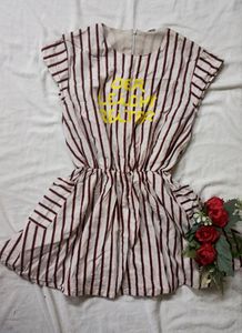 Stripped Dress