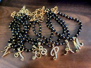 Braclelet With Stone Studded Initials
