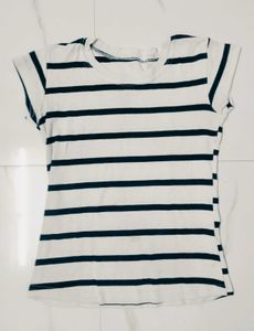 Printresty Black &amp; White STRIP TOP