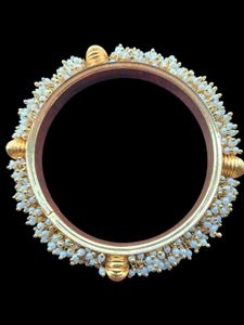 Pearl Embellished Bangle Single Piece