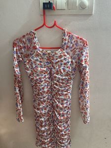 summer floral  mini dress