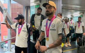 India Cricket Jersey Travel Polo Tshirt