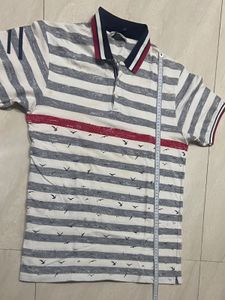 👕Men’s T-shirt White N Grey 👕