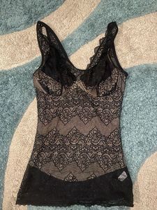 Y2k Lace Detailed Cami Top
