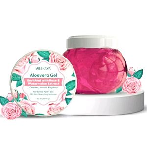 SILEOSA AloeveraGel Enriched With Rose&amp;Watermelon