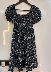 Floral Print Mini Dress