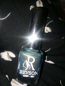 Metallic Green Nail Polish