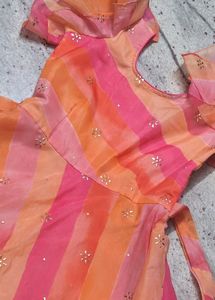 Girls Traditional party Wear Long Frock