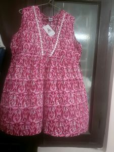 Like New Printed Paplum Style Cord Set In Xl Size
