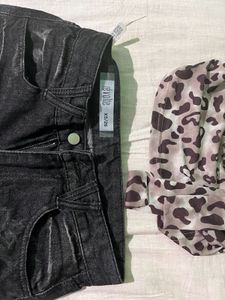 Grey Y2K Baggy Jeans