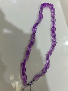 Purple Cut Beads