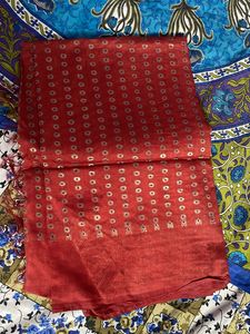 Red &amp; Gold Sari