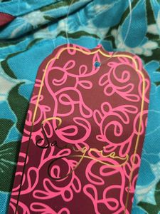 Sangria Floral Printed A-line Dress Xxl