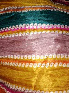 silk dupatta multicolor