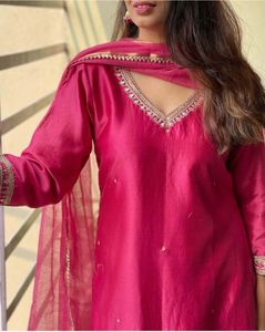 Elegant Pink Kurta Set