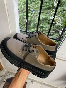 Zara Rubber Sole Derby Shoes