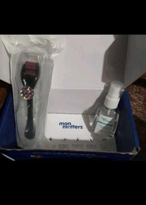 Man Matters Derma Roller and Sanitizer