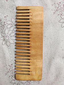 Wide Toothed Neem Wooden Comb
