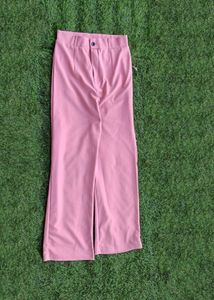 Pink Wide Leg Trousers🌷