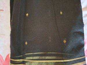 Black &amp; Gold Saree